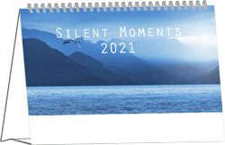 Kantoorkalender 2021 Silent Moments 13p 21x15cm Cover
