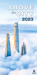Muurkalender 2023 Above the City 13p  Cover