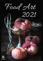 Kunstkalender 2021 Food Art 13p 34x55cm Cover