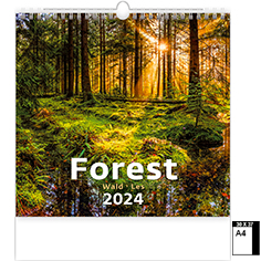 Muurkalender Deco 2024 Forest