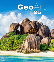 Muurkalender 2024 Geo Art 13p 45x59cm Cover