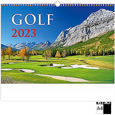 Muurkalender Deco 2023 Golf