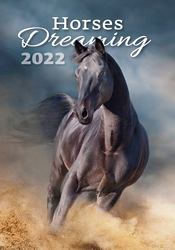 Muurkalender 2022 Horses Dreaming 13p 31x52cm Cover