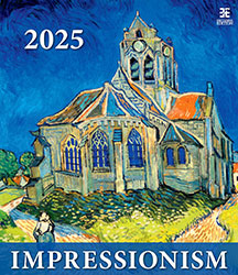 Muurkalender 2024 Impressionism 13p 45x59cm Cover