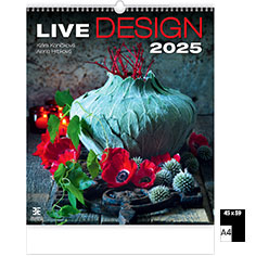 Muurkalender 2024 Luxe Live Design
