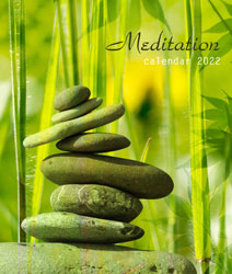 Muurkalender 2022 Meditation 13p A4 A3 Cover