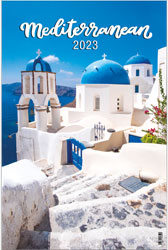 Muurkalender 2023 Mediterranean 13p 30x47cm Cover