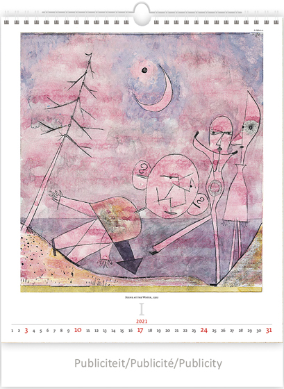 Kunstkalender 2021 Paul Klee 13p 45x59cm