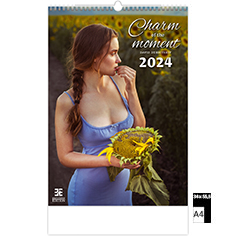 Muurkalender 2024 Pin-Up Charm of the Moment