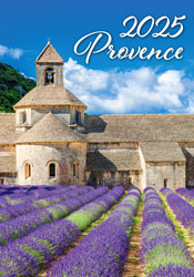 Muurkalender 2025 Provence 13p 31x52cm Cover