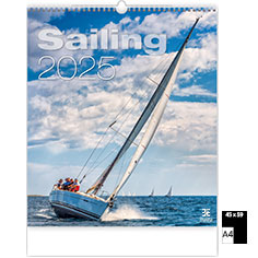Muurkalender 2024 Luxe Sailing