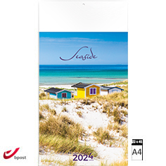 Muurkalender 2024 Seaside 22 x 41