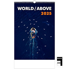 Muurkalender Deco 2024 World_from_Above